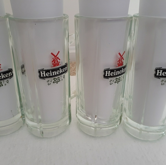 Vintage Heineken Beer Mugs set of 4 - Picture 2 of 4